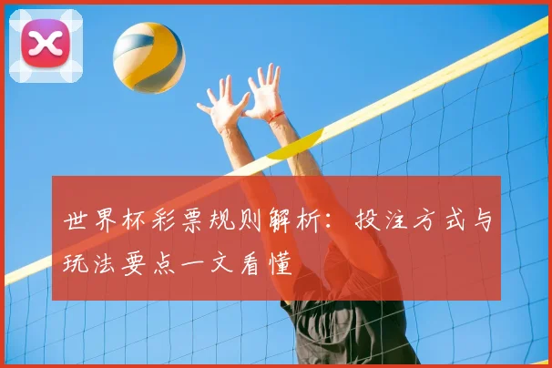 世界杯彩票规则解析：投注方式与玩法要点一文看懂