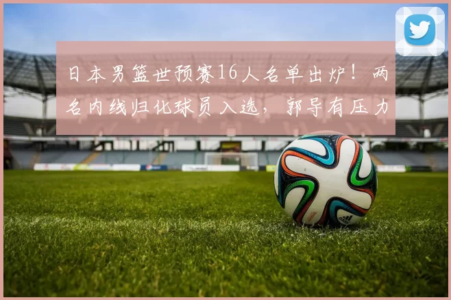 日本男篮世预赛16人名单出炉！两名内线归化球员入选，郭导有压力